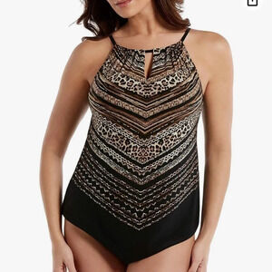 Miraclesuit Lionessa Kiara Tankini top size 10
